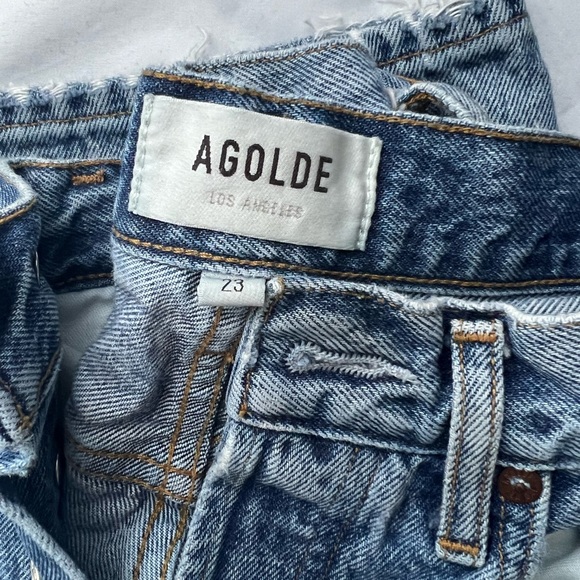 Agolde ripped jeans size 23 - Picture 3 of 3